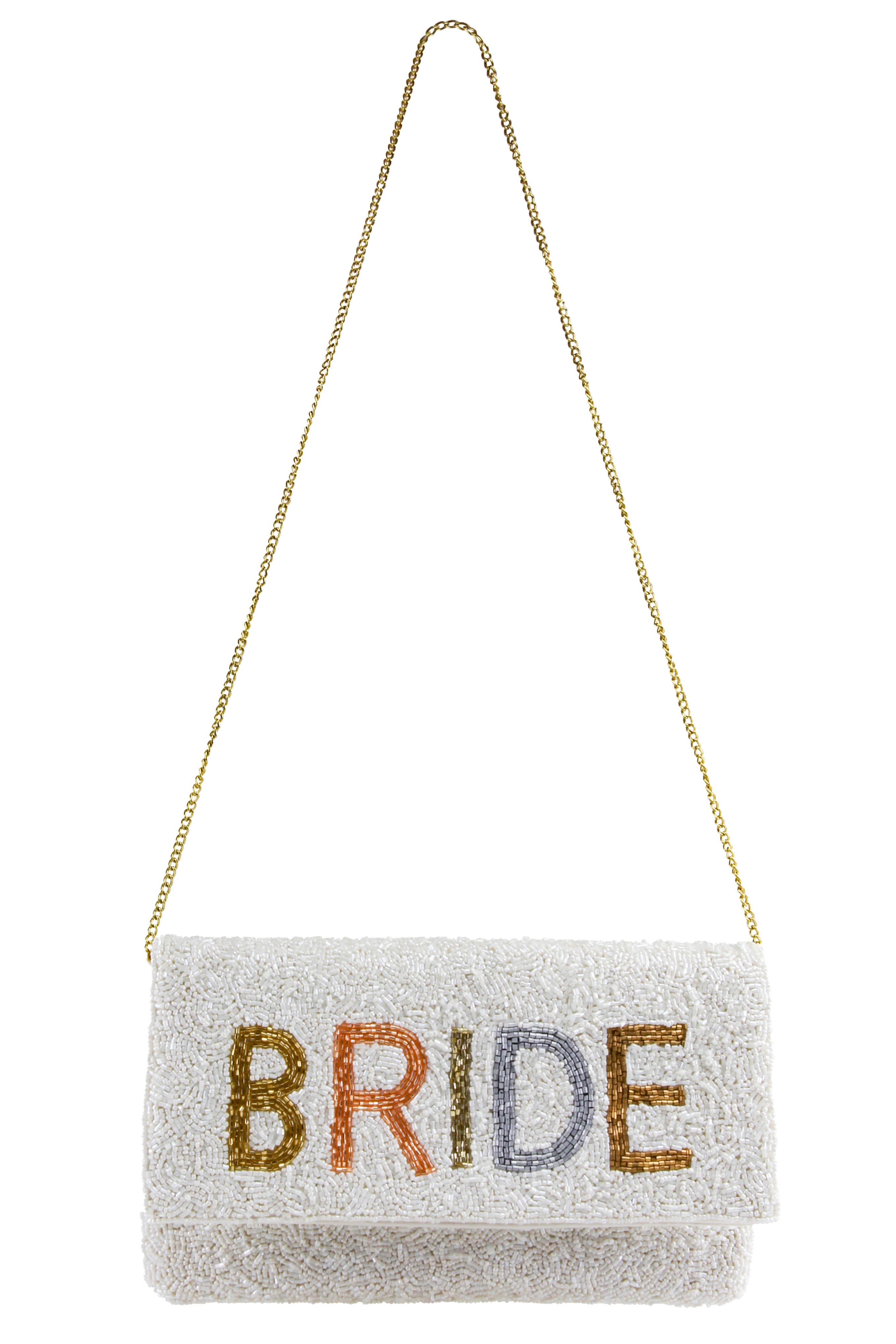 capelli-new-york-bride-damen-clutch-wei-mit-perlen image 2