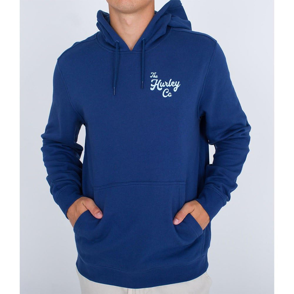 hurley-ukelele-fleece-hoodie-herren-l-blue-void image 5