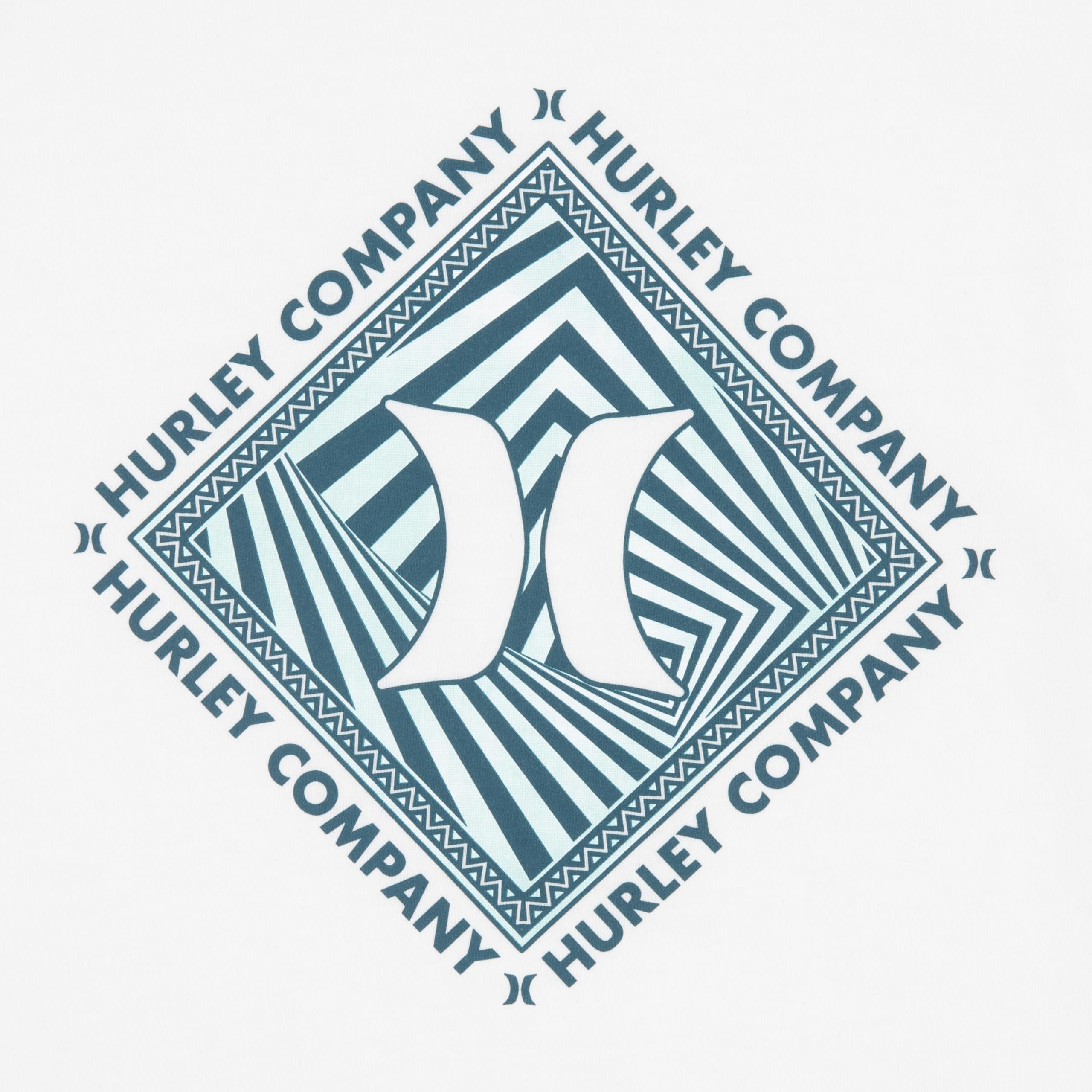 hurley-89057-grafik-t-shirt-jungen-print-jersey image 3