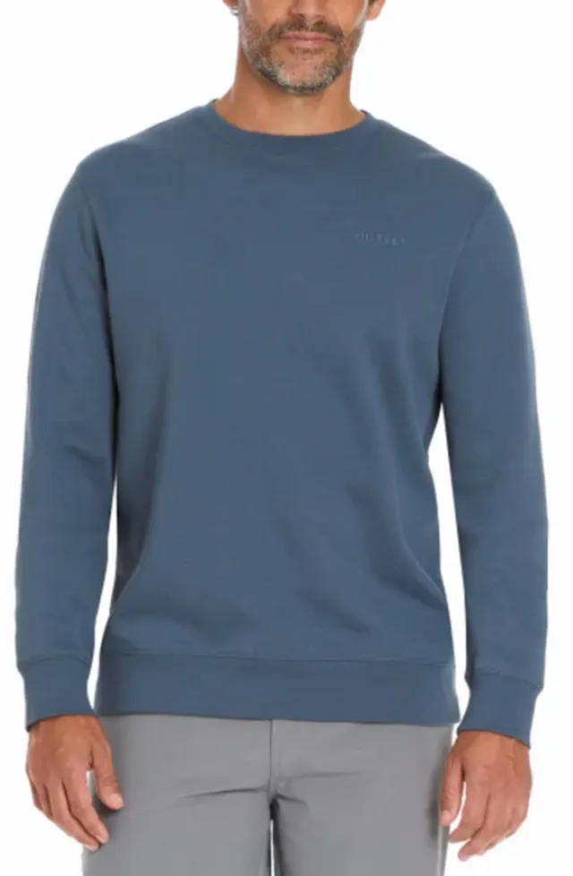 hurley-herren-sweatshirt-rundhals-langarm-gr-m-grau image 1