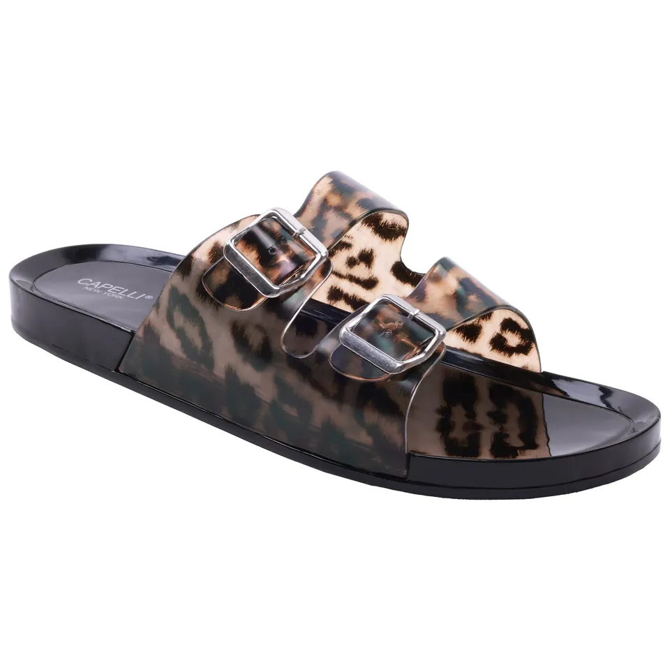 capelli-new-york-ladies-flip-flops-badeschlappen-leopard image 1