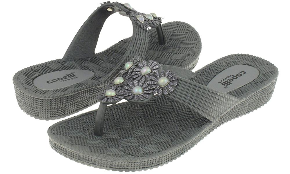 capelli-new-york-ladies-flip-flops-grau-gr-6-11 image 2