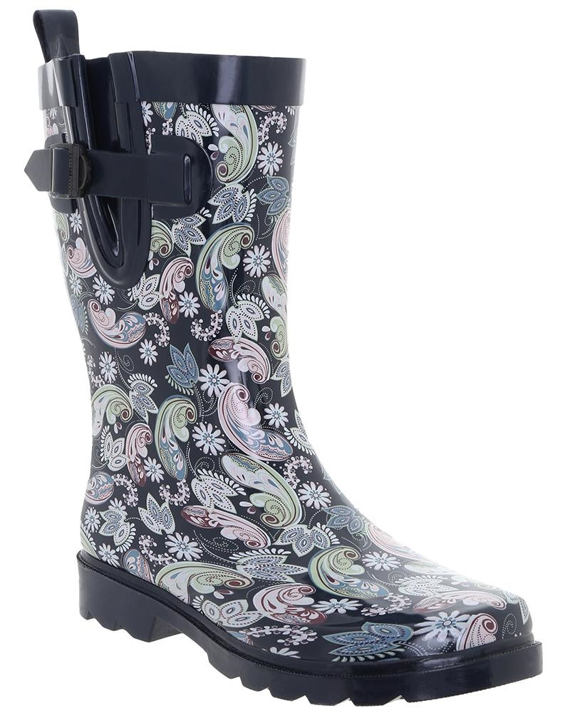 capelli-new-york-damen-gummistiefel-paisley-bunt image 1