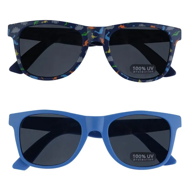 capelli-new-york-dino-wayfarer-sonnenbrille-2er-set-navy-uv400 image 1