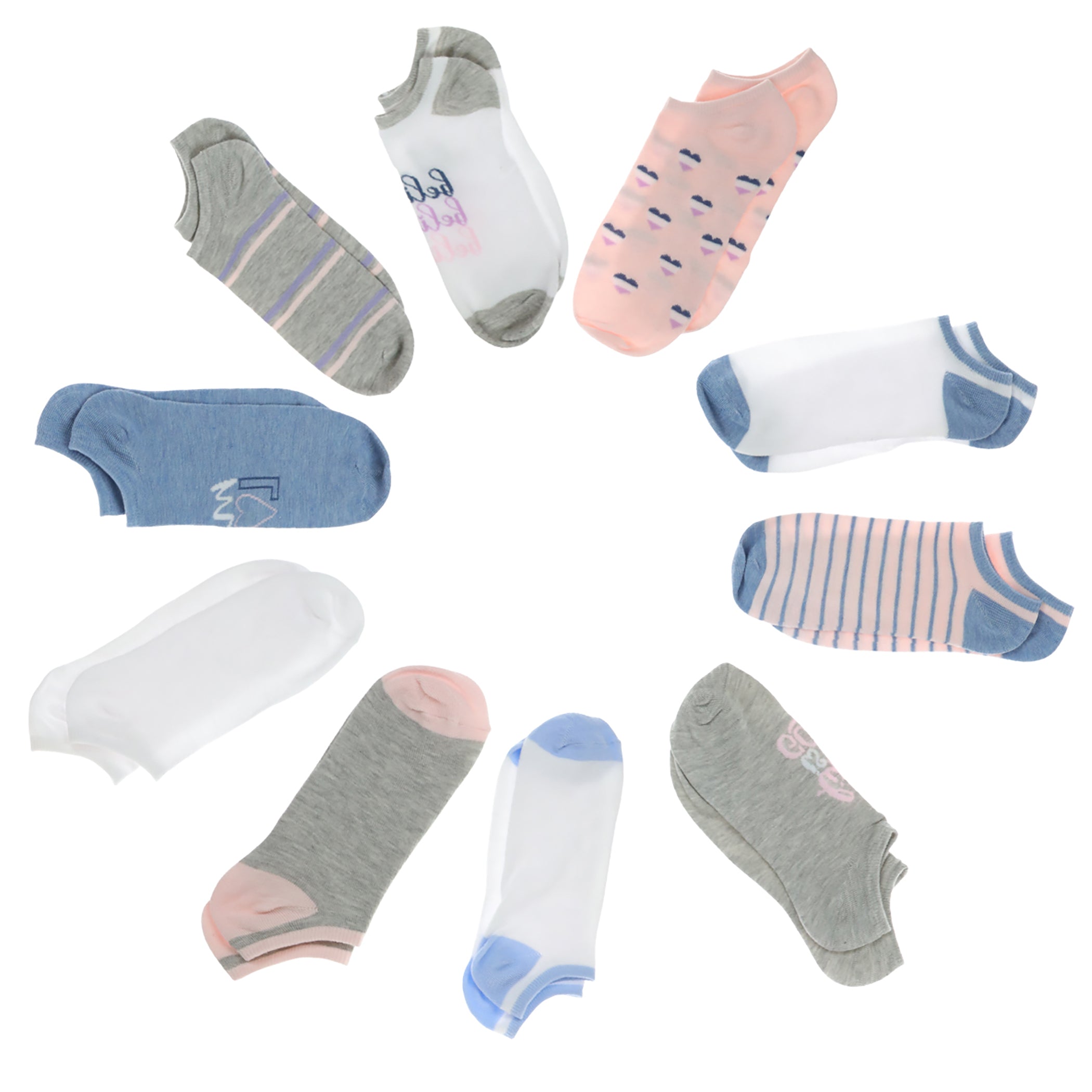 capelli-new-york-more-love-sneakersocken-10er-pack-damen image 2
