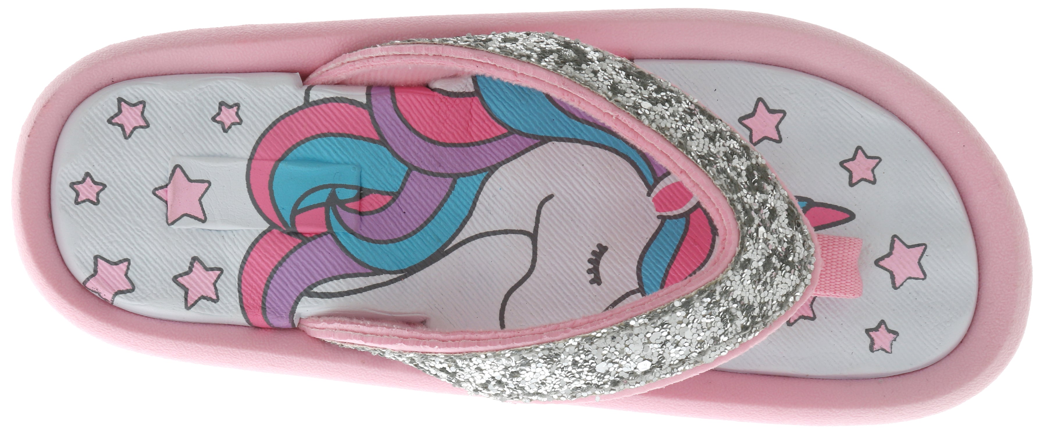 capelli-new-york-glitter-unicorn-flip-flop-m-dchen-einhorn image 2