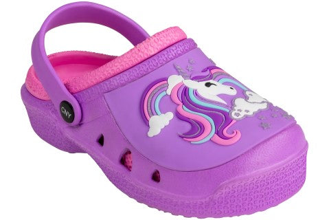 capelli-new-york-girls-clogs-two-tone-clogs-einhorn-f-r-sommer image 1