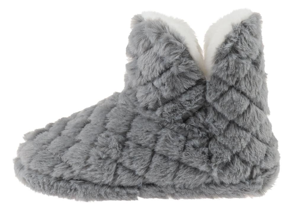 capelli-new-york-ladies-slippers-quilted-stiefel-kunstfell-l image 3
