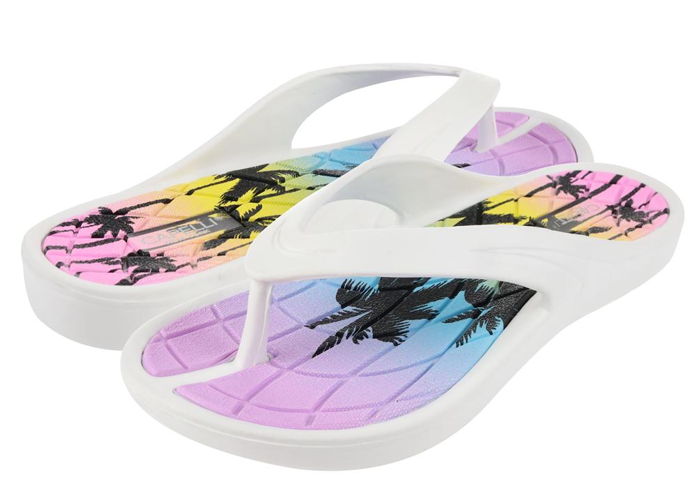 capelli-sunset-palm-flip-flops-damen-eva-palmen-print image 2