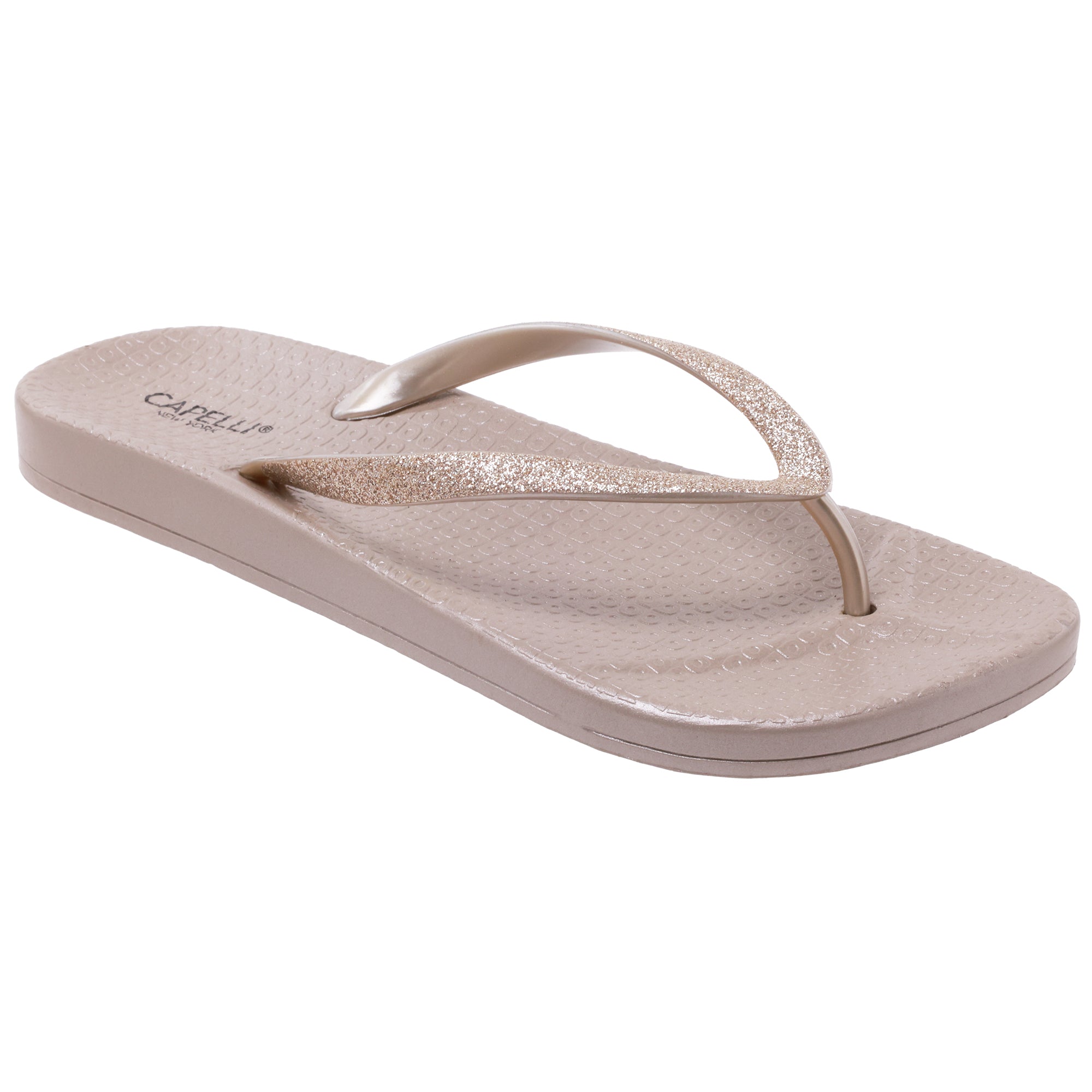 capelli-new-york-ladies-flip-flops-glitter-jelly-sandale image 1