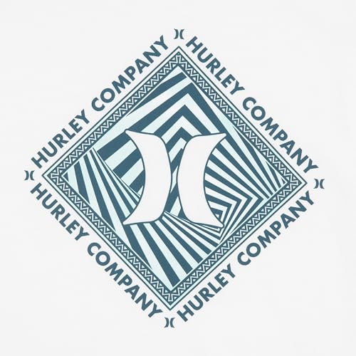hurley-89057-grafik-t-shirt-jungen-print-jersey image 7