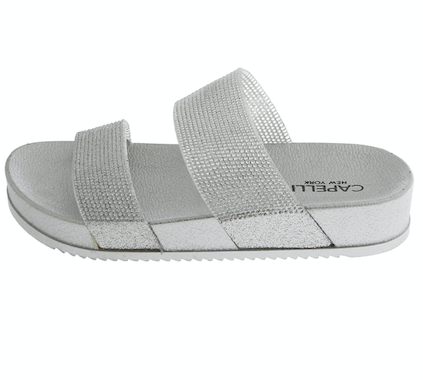 capelli-new-york-girls-flip-flops-silver-glitter-sandale-silber image 3