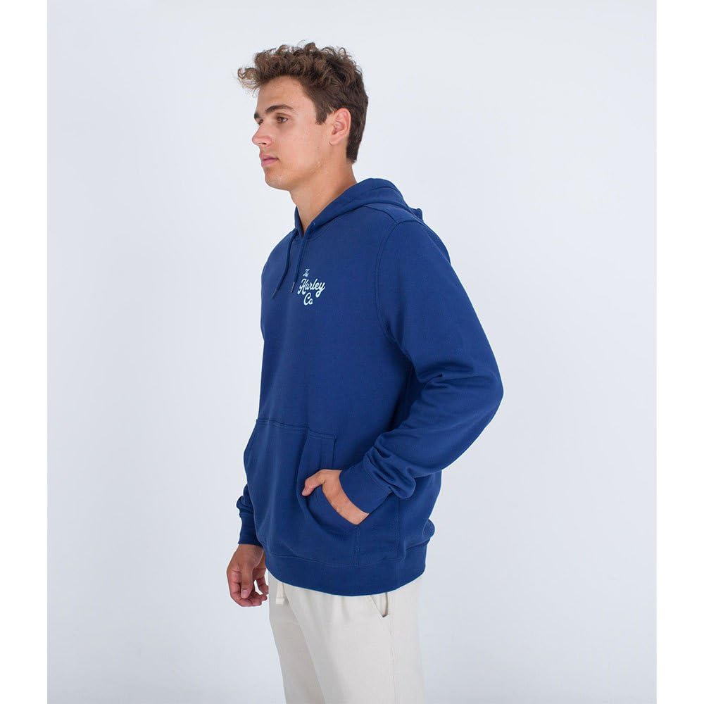 hurley-ukelele-fleece-hoodie-herren-l-blue-void image 4