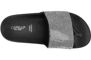 capelli-new-york-ladies-flip-flops-gem-slide-sandale-strass image 4