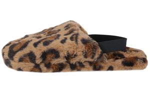capelli-new-york-cheetah-hausschuhe-damen-kunstfell-leo-slide image 3