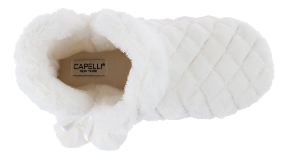 capelli-new-york-ladies-hausschuh-gesteppt-kunstfell-warm image 5