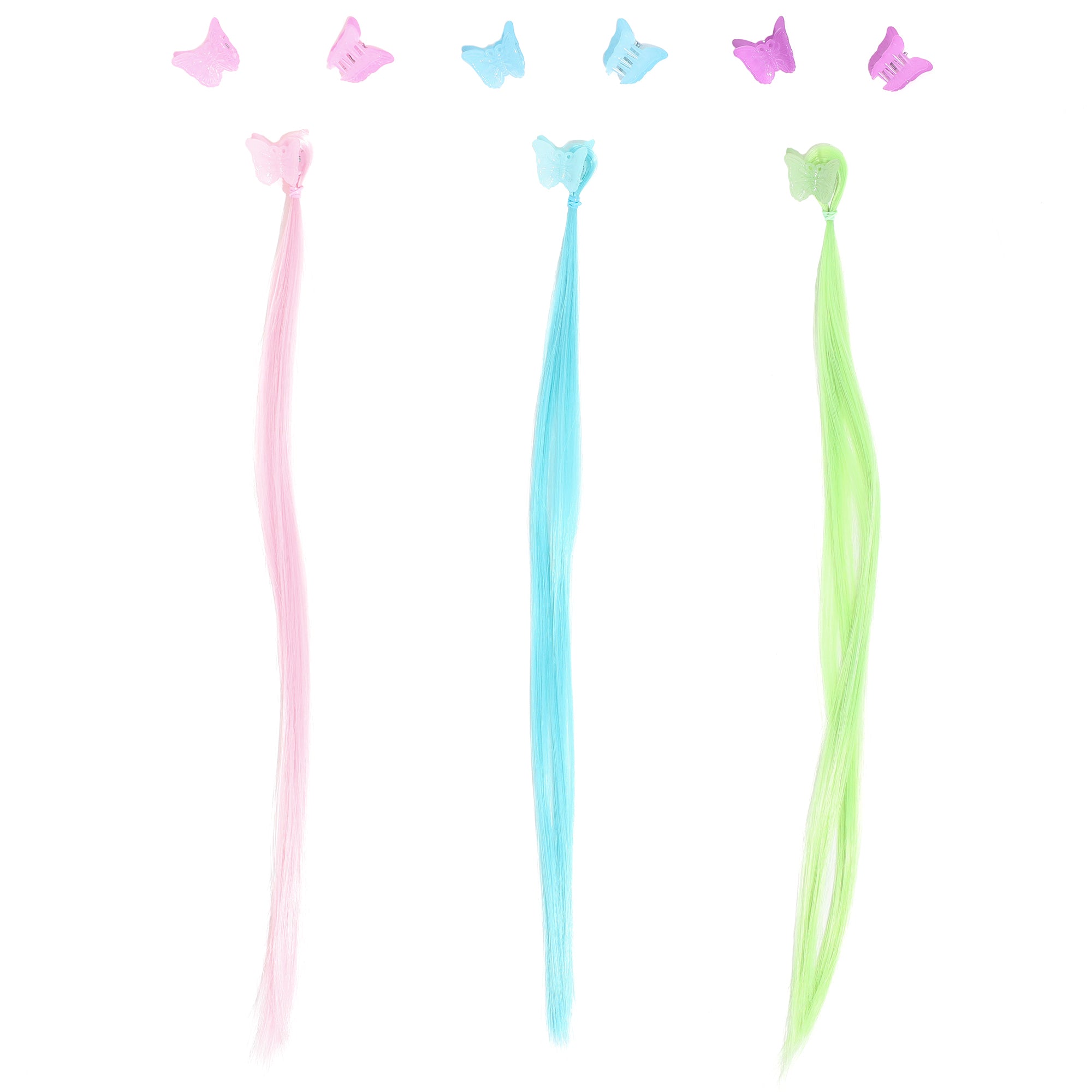 capelli-new-york-butterfly-clips-pastel-12er-haarspangen image 2