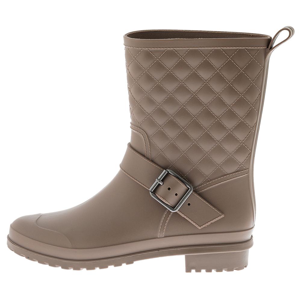 capelli-new-york-ladies-rain-boots-matte-taupe-regenstiefel-wadenhoch image 4