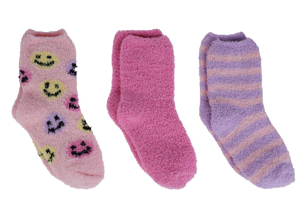 capelli-new-york-ladies-socks-multi-smileys-3pk-socken-3er-pack-bunt image 1