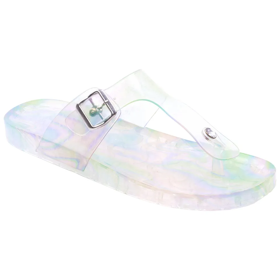 capelli-new-york-ladies-flip-flops-sandalen-transparent-gr-38 image 1
