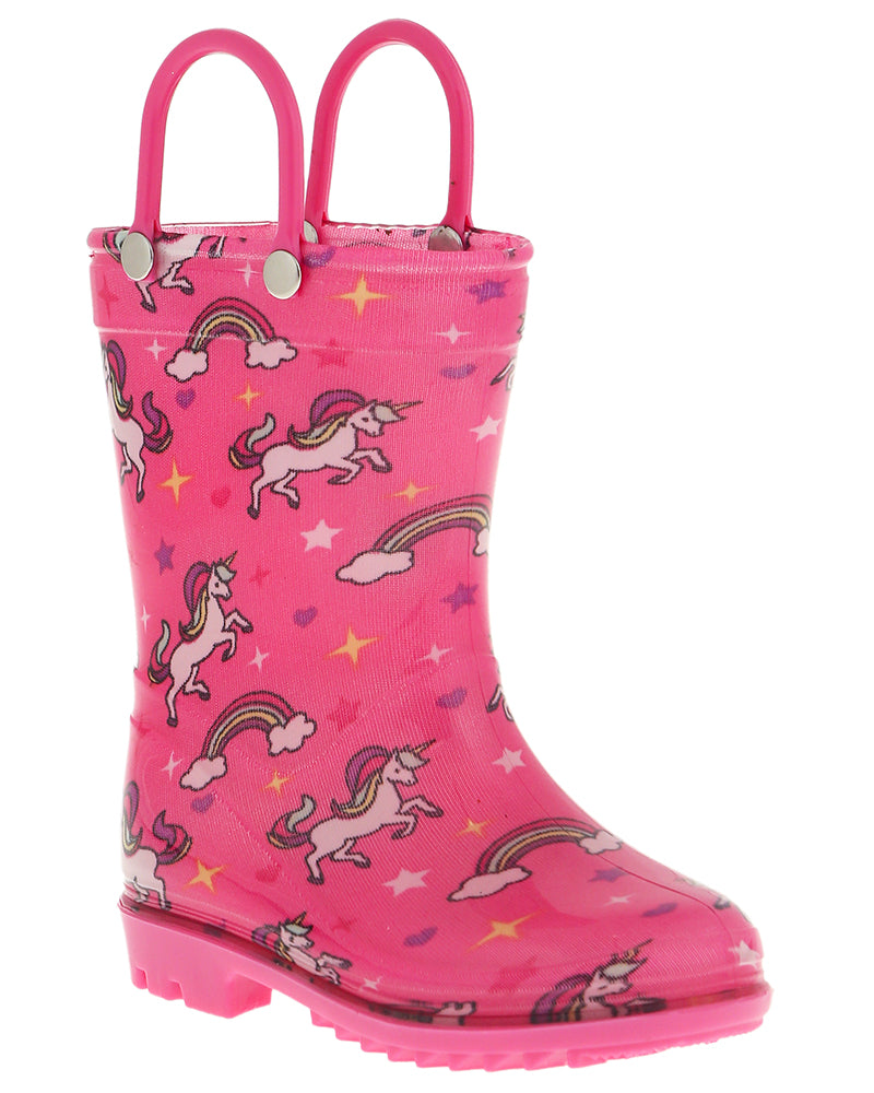 capelli-new-york-einhorn-gummistiefel-kleinkind-regenbogen image 2