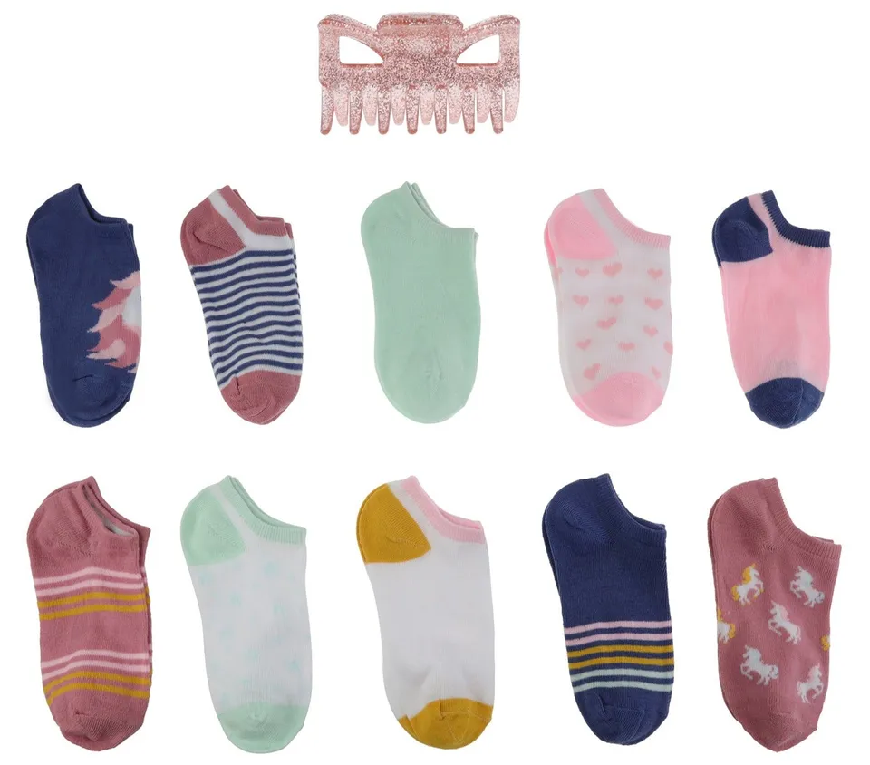 capelli-new-york-girls-socks-f-linge-einhorn-10er-pack image 1