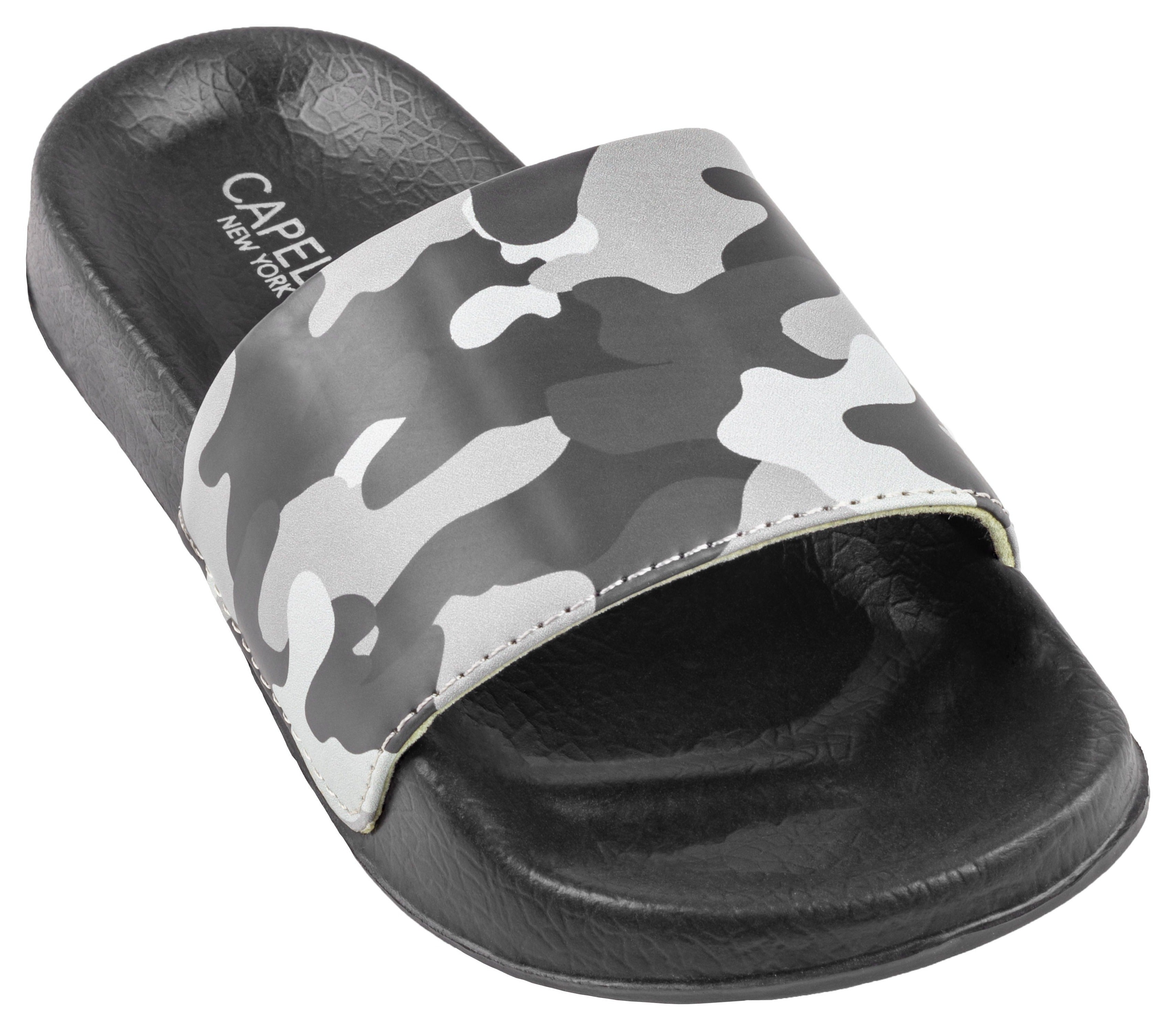 capelli-new-york-boys-camo-slides-flip-flops-kunstleder-leicht image 1