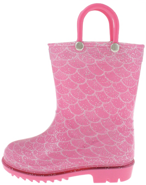 capelli-new-york-mermaid-gummistiefel-kleinkind-silber-glitzer image 3