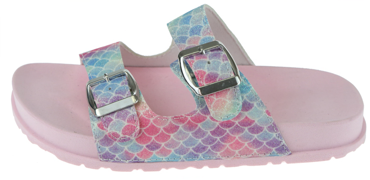 capelli-new-york-mermaid-scale-glitter-double-strap-sandale-m-dchen image 3