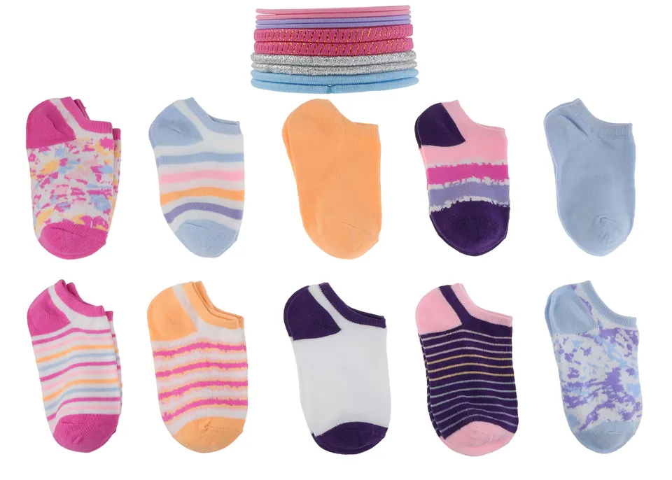 capelli-new-york-charlotte-sneakersocken-10er-tie-dye-kurz-m-dchen image 1