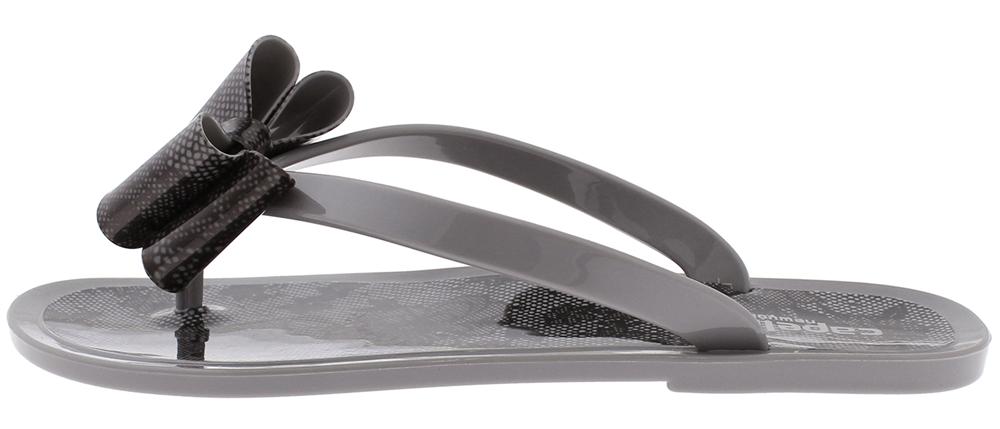 capelli-new-york-ladies-flip-flops-jelly-grau-floral-gr-8 image 2
