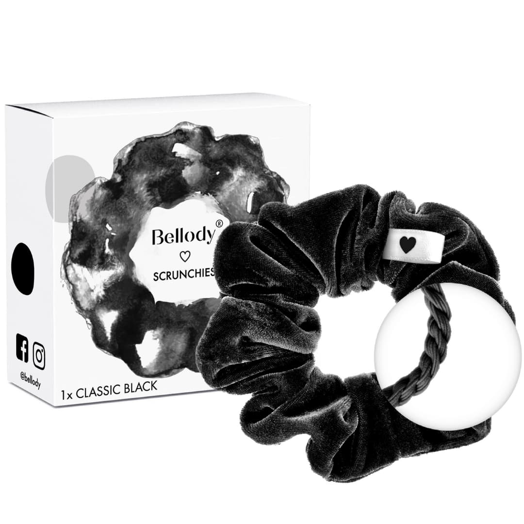 bellody-scrunchies-classic-black-schwarz-satin image 5