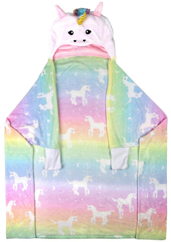 capelli-new-york-throw-blankets-decke-einhorn image 1