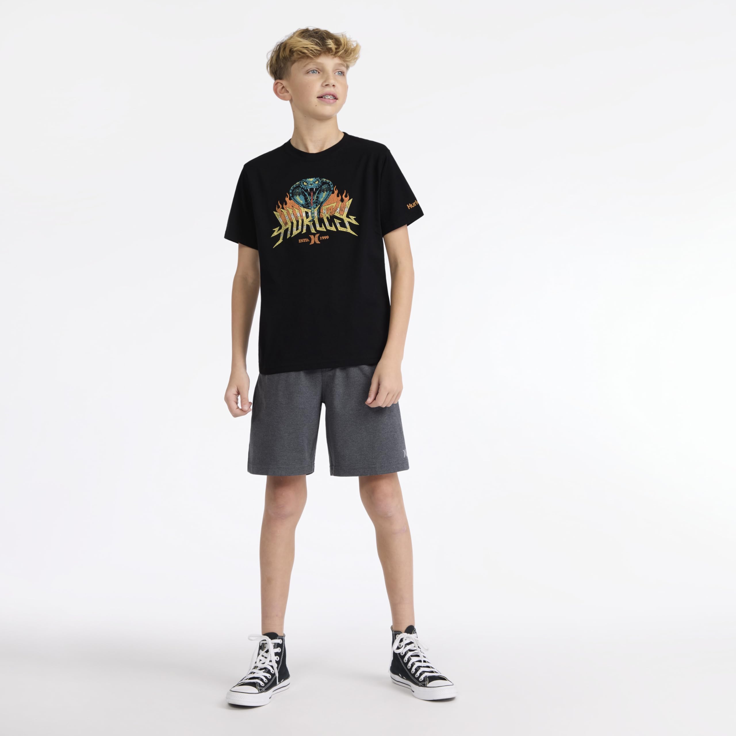 hurley-89052-grafik-t-shirt-jungen-8-10-jahre image 6