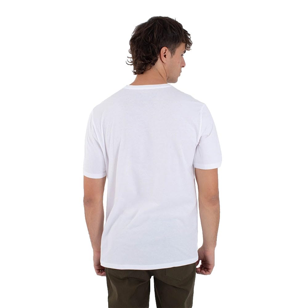 hurley-oz-t-shirt-herren-xl-kurzarm-rundhals-frontprint image 2