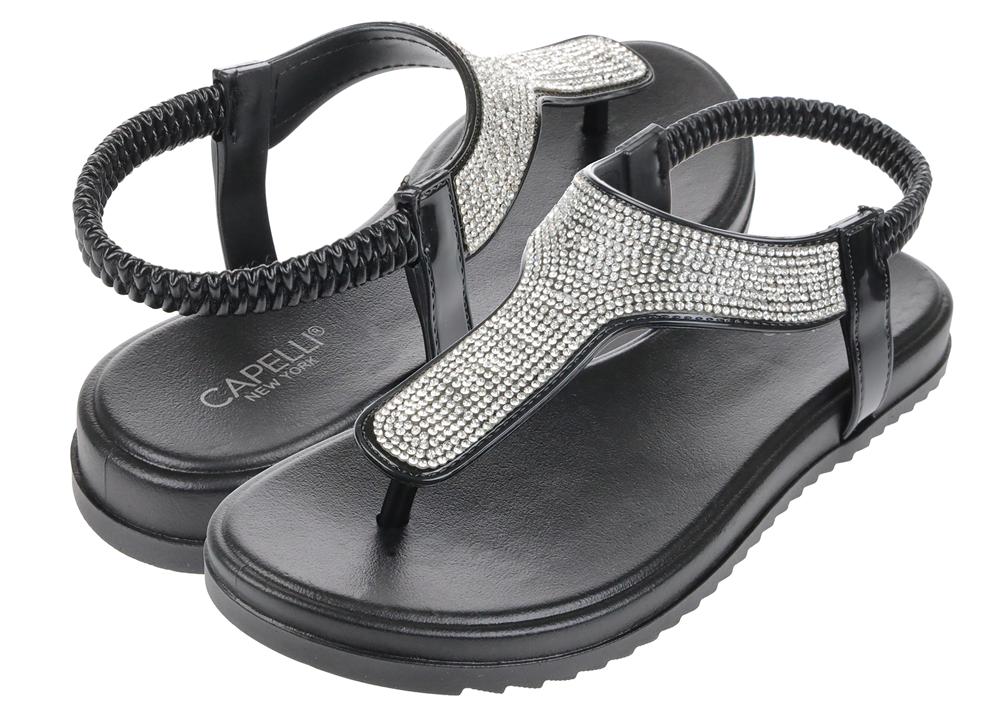 capelli-new-york-ladies-flip-flops-jelly-sandale-mit-strass-gr-8 image 2