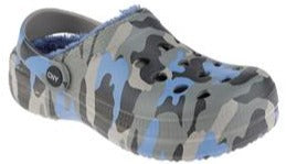 capelli-new-york-boys-clogs-camouflage-clogs-mit-fellfutter image 1