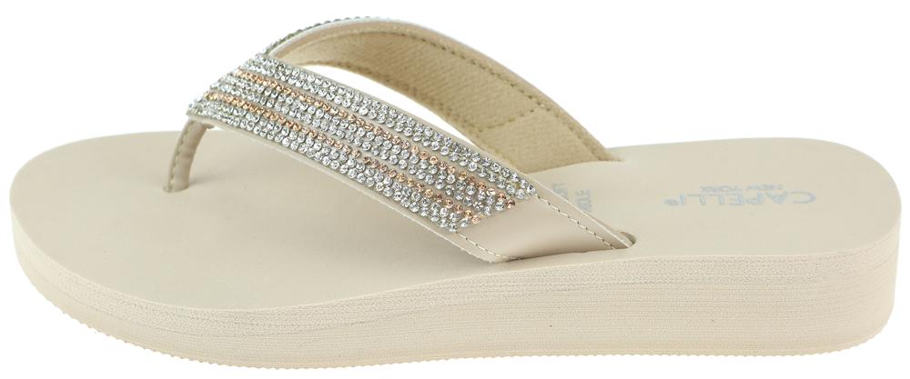 capelli-new-york-ladies-flip-flops-keil-natur-gem-gr-8 image 3