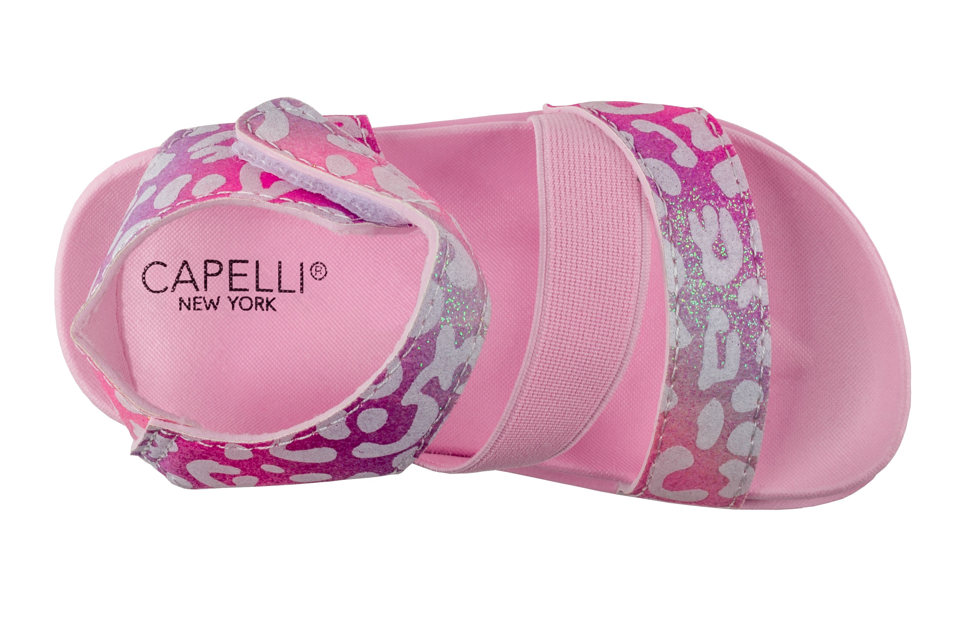 capelli-new-york-leopard-glitter-sandalen-m-dchen-multi-riemen image 3