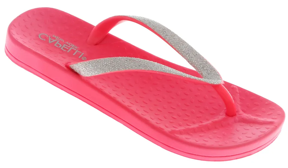 capelli-new-york-girls-jelly-flip-flop-zehentrenner-glitzer image 1