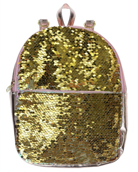 capelli-new-york-girls-bags-mini-rucksack-pailletten-gold image 4