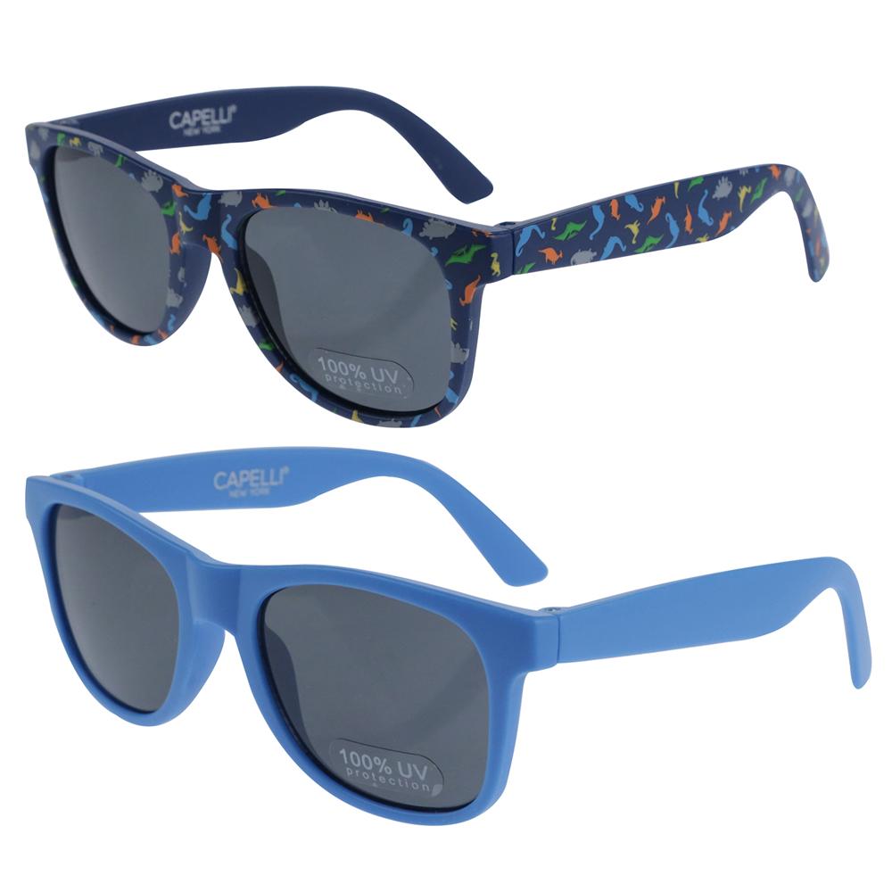 capelli-new-york-dino-wayfarer-sonnenbrille-2er-set-navy-uv400 image 2