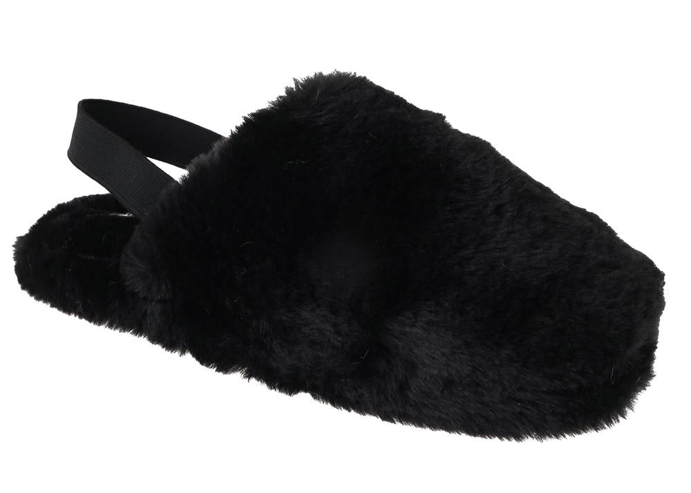 capelli-new-york-ladies-slippers-faux-fur-hausschuhe image 1