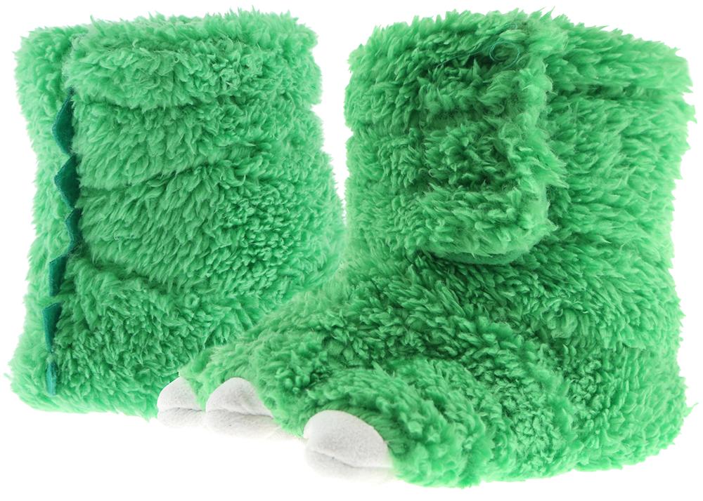capelli-new-york-toddler-boys-hausschuh-gr-n-klett-pl-sch image 2