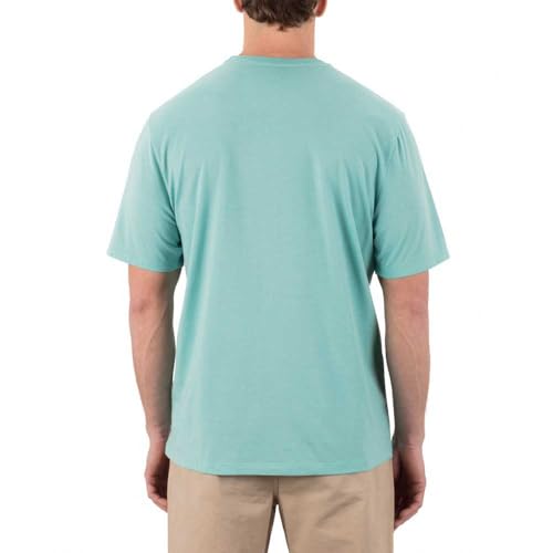 hurley-oz-t-shirt-herren-m-kurzarm-rundhals-frontprint image 6