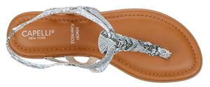 capelli-new-york-snakeskin-zehentrenner-damen-beige image 4