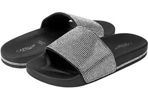 capelli-new-york-ladies-flip-flops-gem-slide-sandale-strass image 2