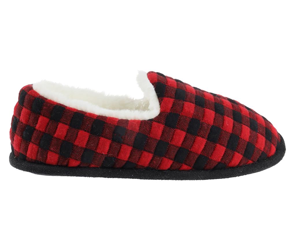 capelli-new-york-buffalo-plaid-scuff-hausschuhe-rot-gr-m image 4