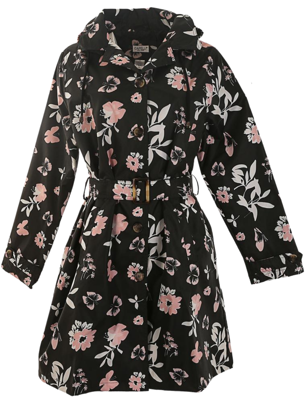 capelli-new-york-butterfly-floral-regenmantel-damen-gr-m image 1