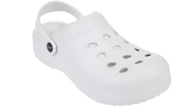 capelli-new-york-ladies-clogs-eva-clogs-mit-berber-fell-schwarz image 1